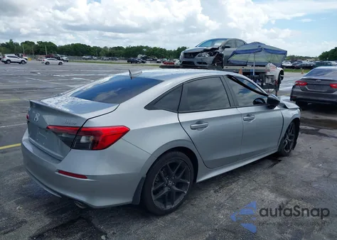 2023 Honda Civic Sport from USA, damaged, VIN 2HGFE2F5XPH552087